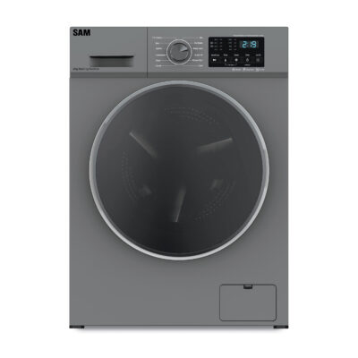 ماشین لباسشویی سام مدل UN-Q1435/IN-اینوکس